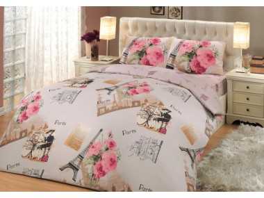 Комплект постельного белья Hobby Paris розовый